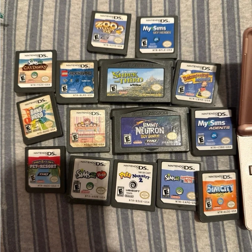 Nintendo DS Console with Games